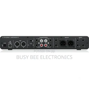 Behringer Umc404hd Audiophile 4x4, 24-Bit/192 KHZ Usb Interface