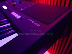 Yamaha PSR E 483 Original Latest Model Portable Keyboard With Adapter