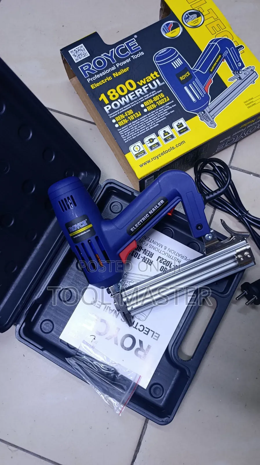 1800watts Royce Electric Nailgun/