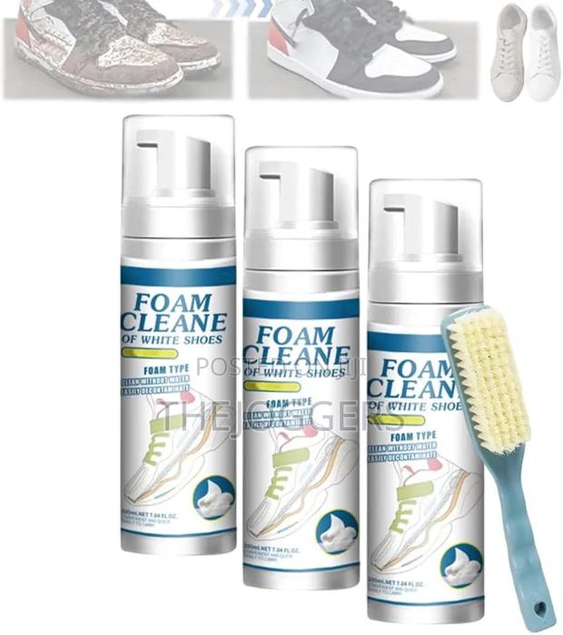 Water-free Sneaker Cleaner, White Shoe Cleaner Foam For Sports Shoes