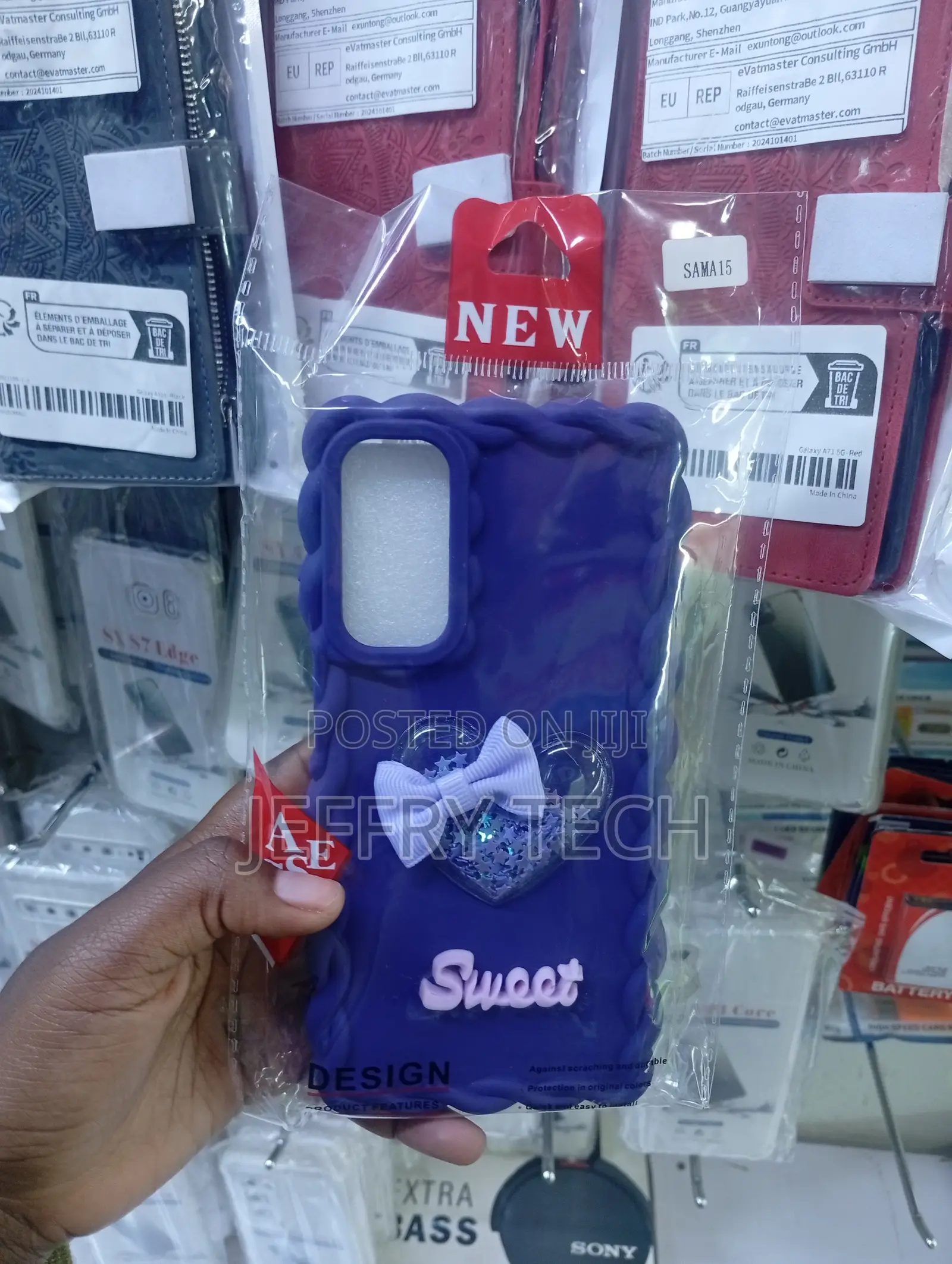 Samsung Galaxy A15 "Sweet Girls" 3d Wavy-Edge Silicone Phone Case