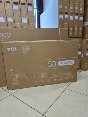 TCL 50 Inch Qled Smart Tv With Dolby Atmos and Google Tv - 50t6d