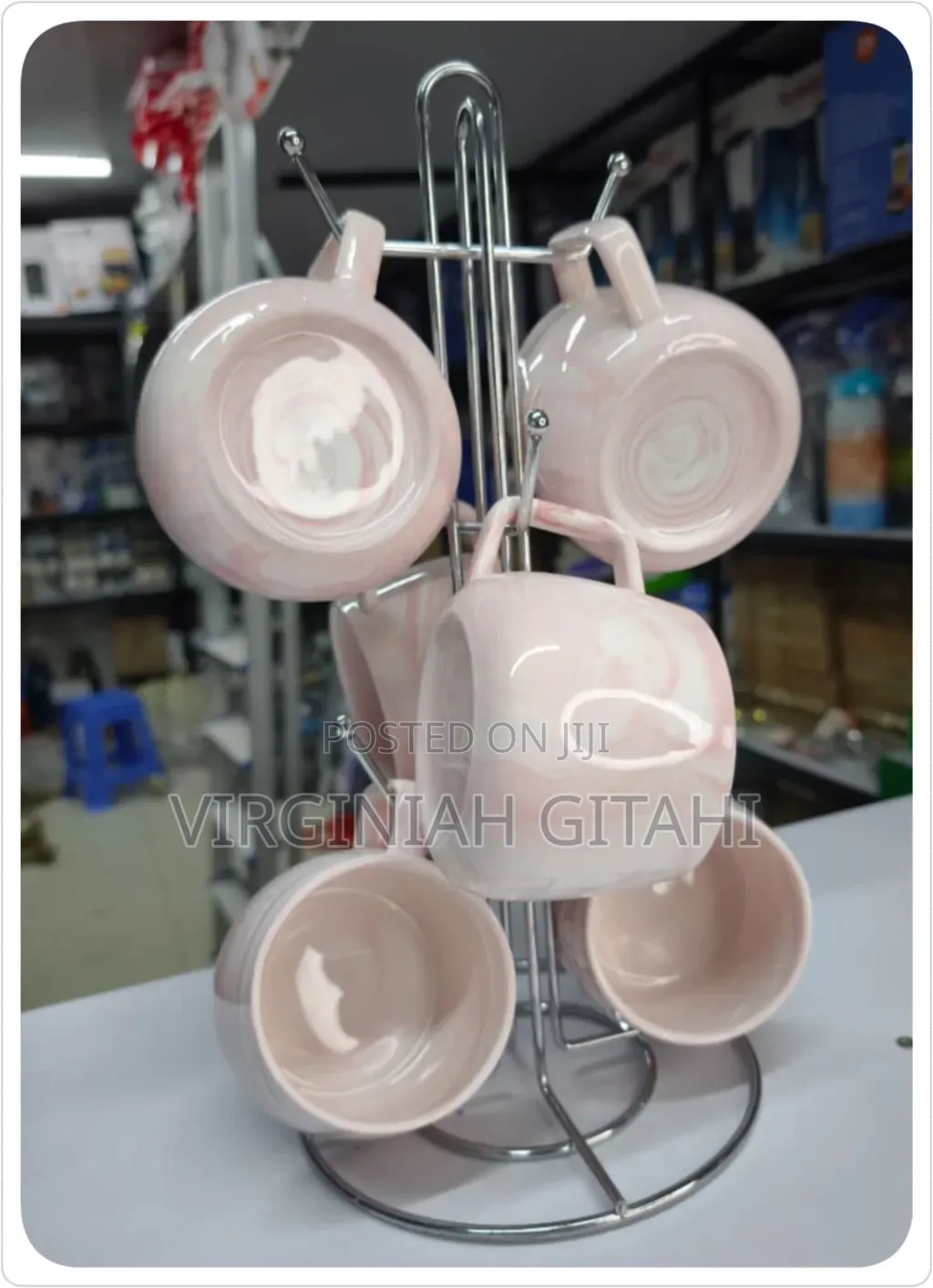 6pcs Ceramic Pot-Like Beautiful Mug