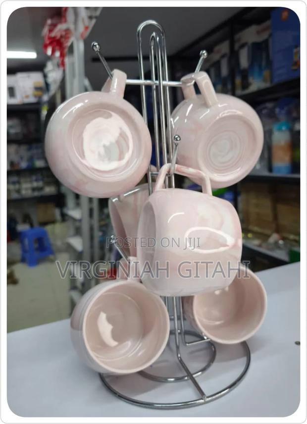 6pcs Ceramic Pot-Like Beautiful Mug
