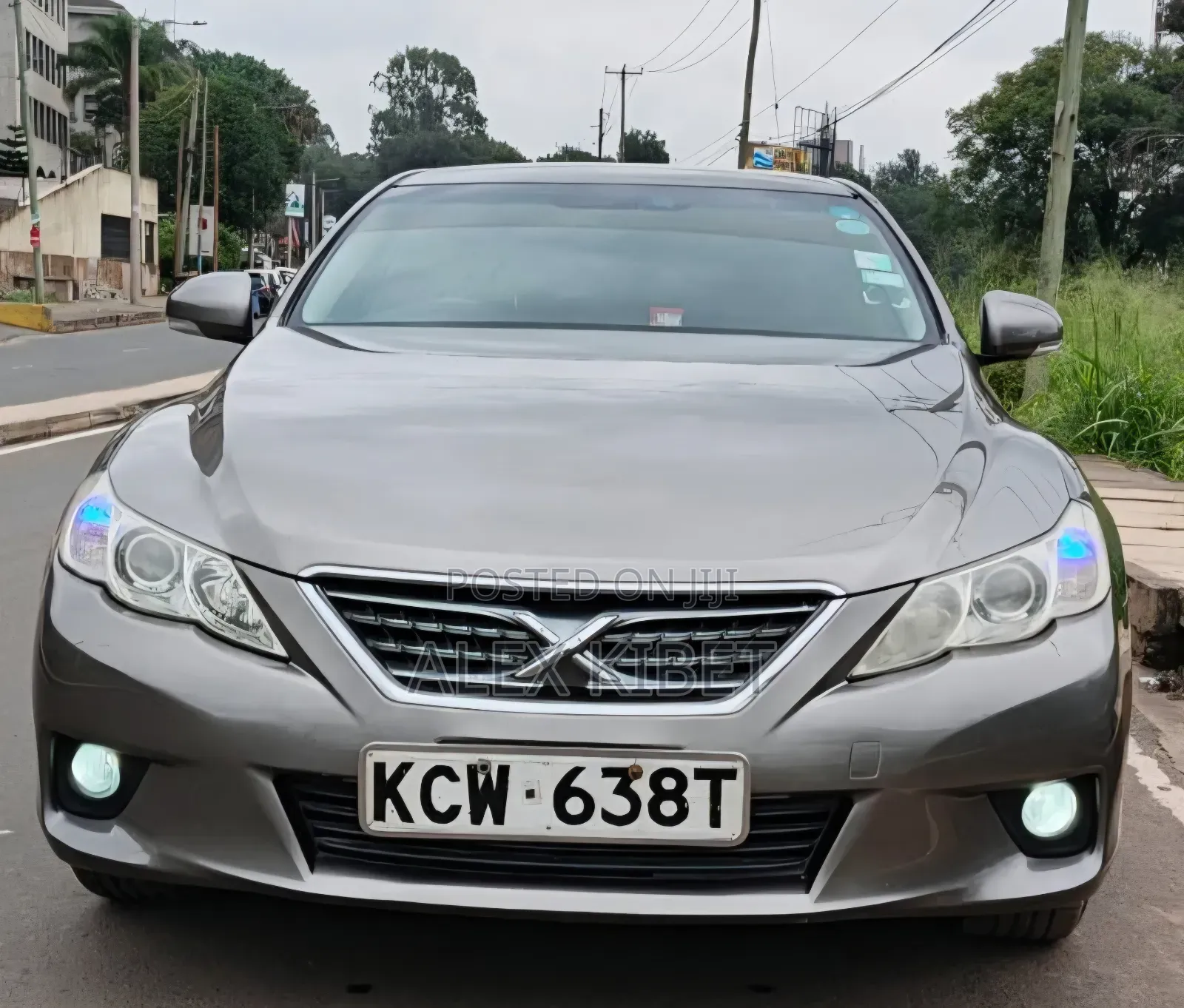 Toyota Mark X 2012 Gray