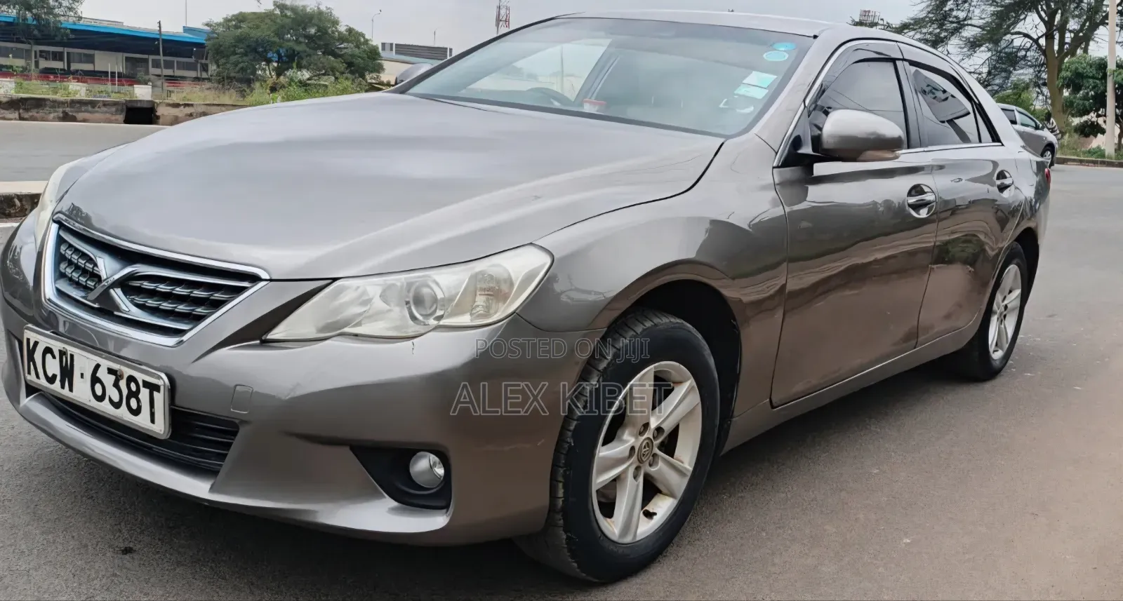 Toyota Mark X 2012 Gray