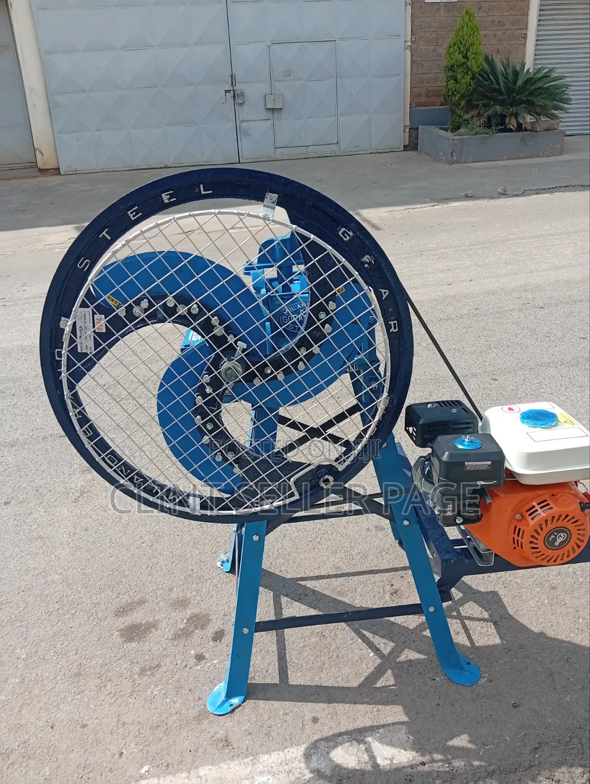 Three Knife Chaff Cutter