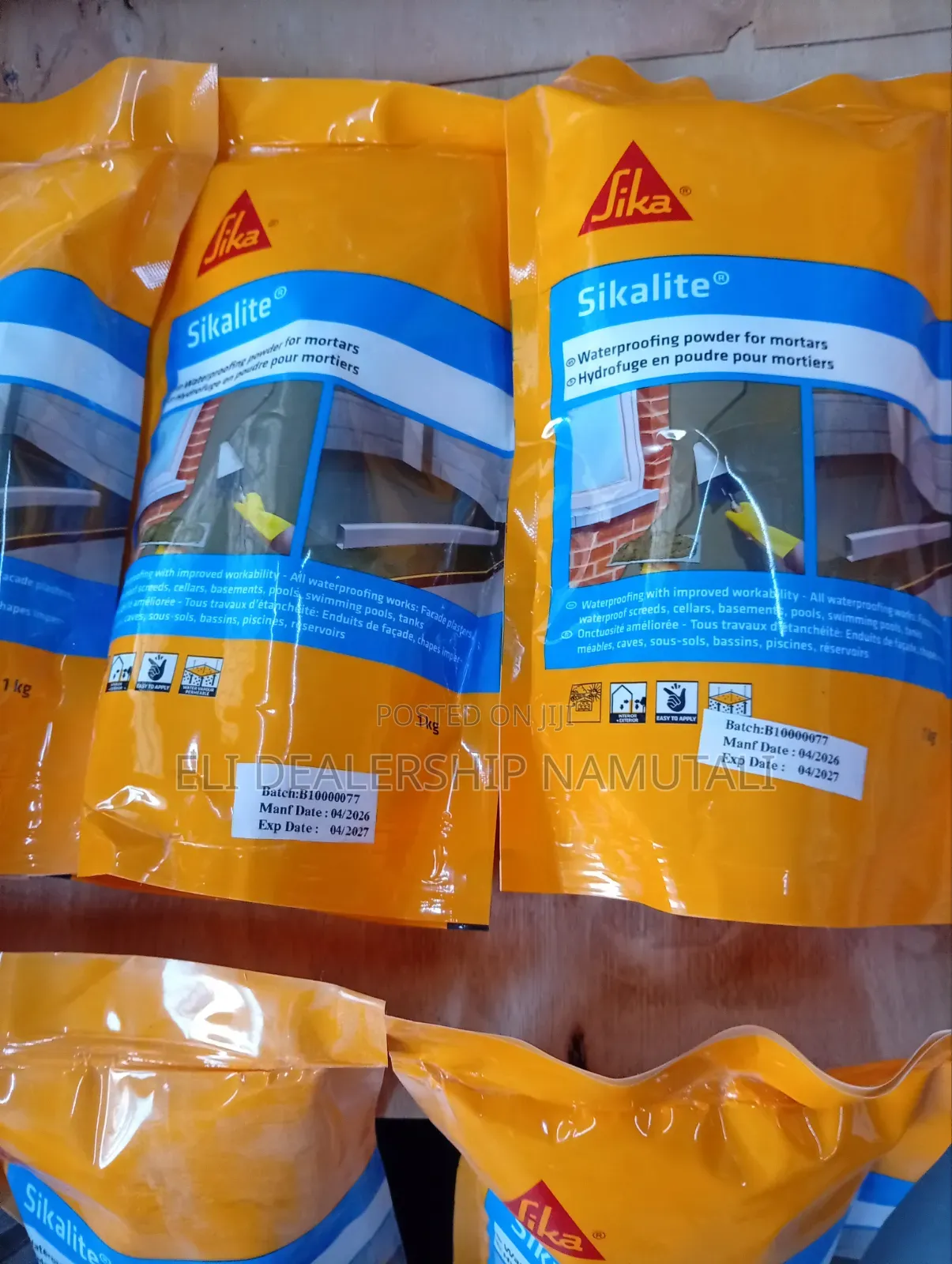Sikalite 1kg Cement Waterproofing Admixture for Wet Areas