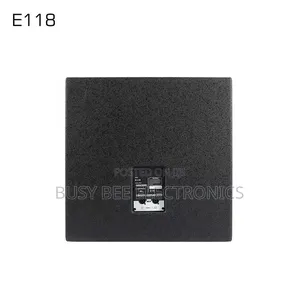 E118 Base Passive Single 18 Inch Subwoofer Speaker 18" Sub 600w 800w