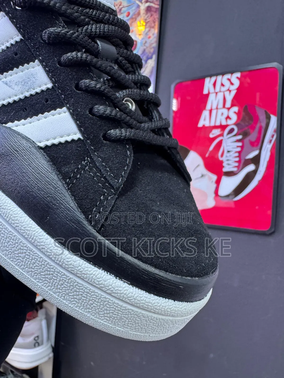 Bad Bunny X Adidas Campus "Black White"