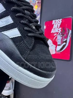 Bad Bunny X Adidas Campus "Black White"