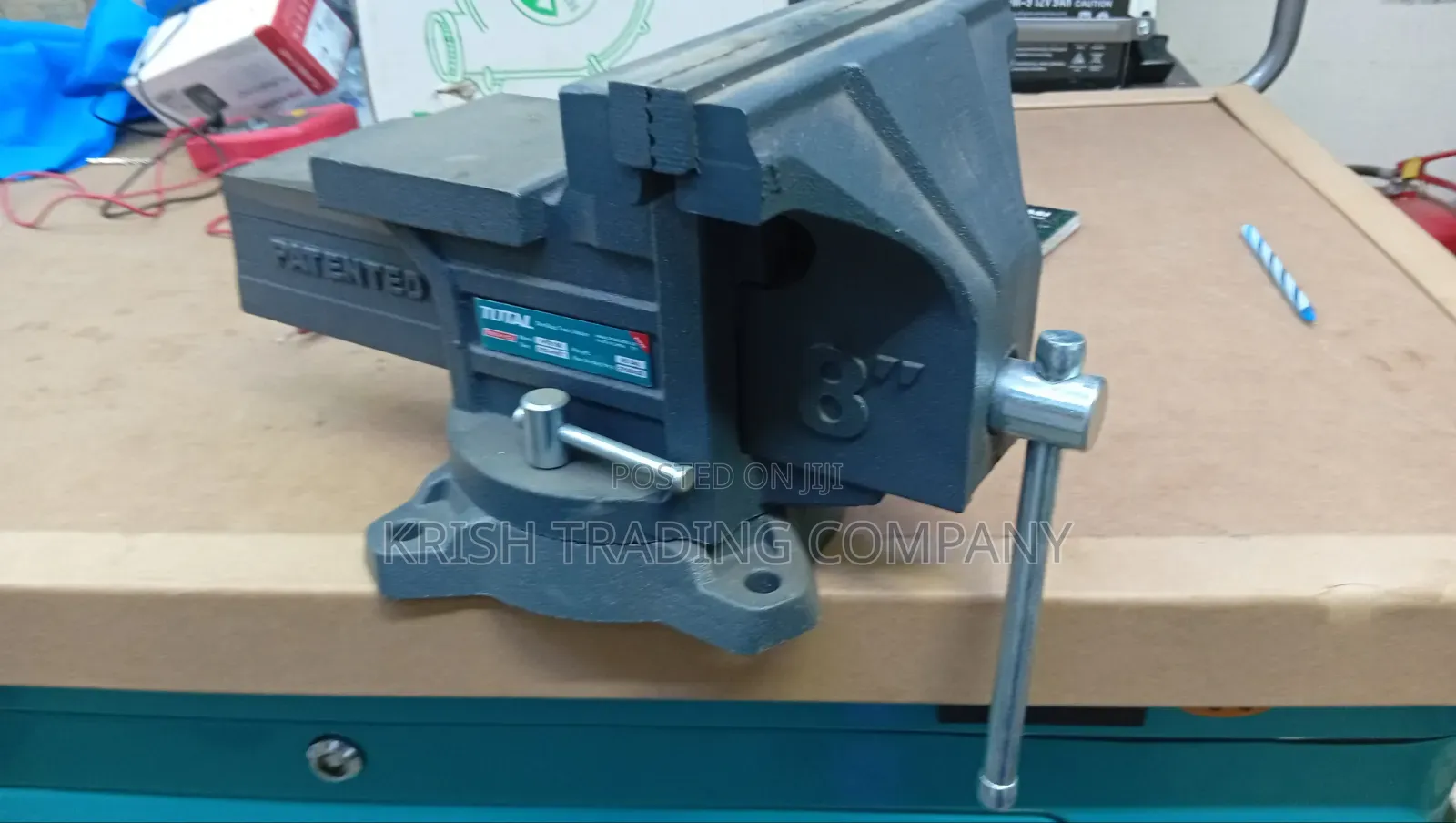 Total Bench Vice 8" – Tht6186