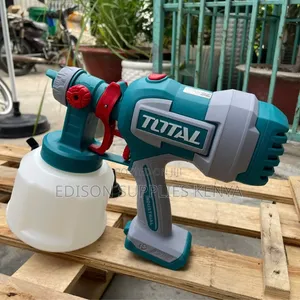 Cordless Spray Gun Total 20v Battery Rechargeable Paint Sprayer