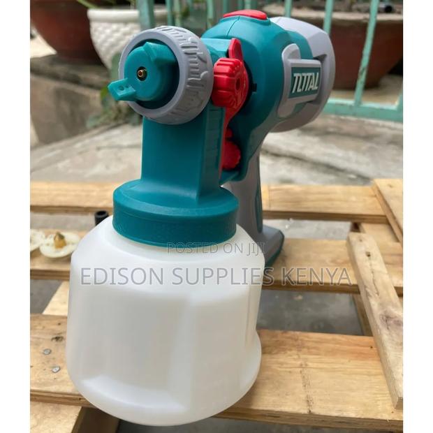 Cordless Spray Gun Total 20v Battery Rechargeable Paint Sprayer - thumbnail 5