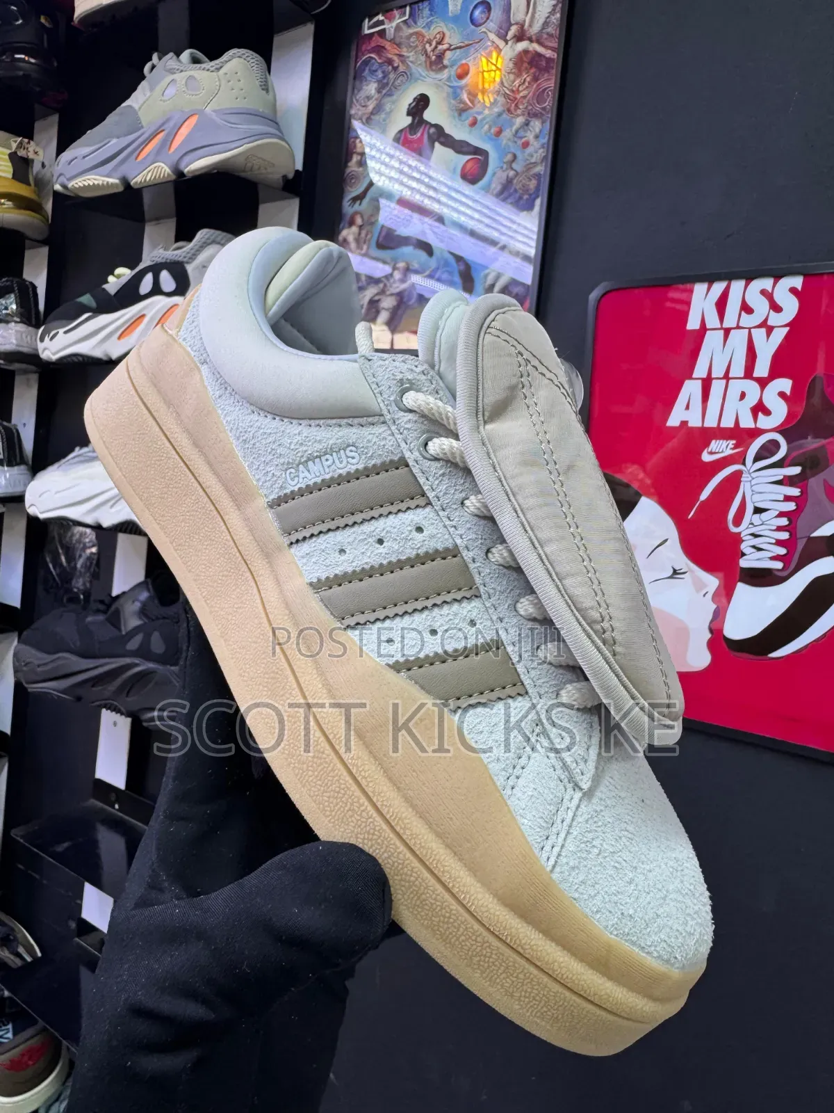 Adidas Campus Light Bad Bunny Chalky Brown.