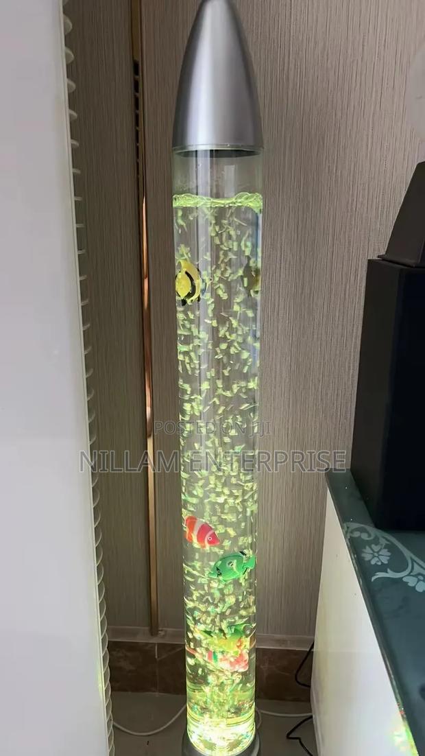 Led Deco Water Bubble Fish Tube