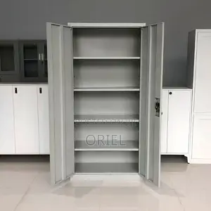 Office Cabinet : 2-Door Steel Metal Filing Cabinet