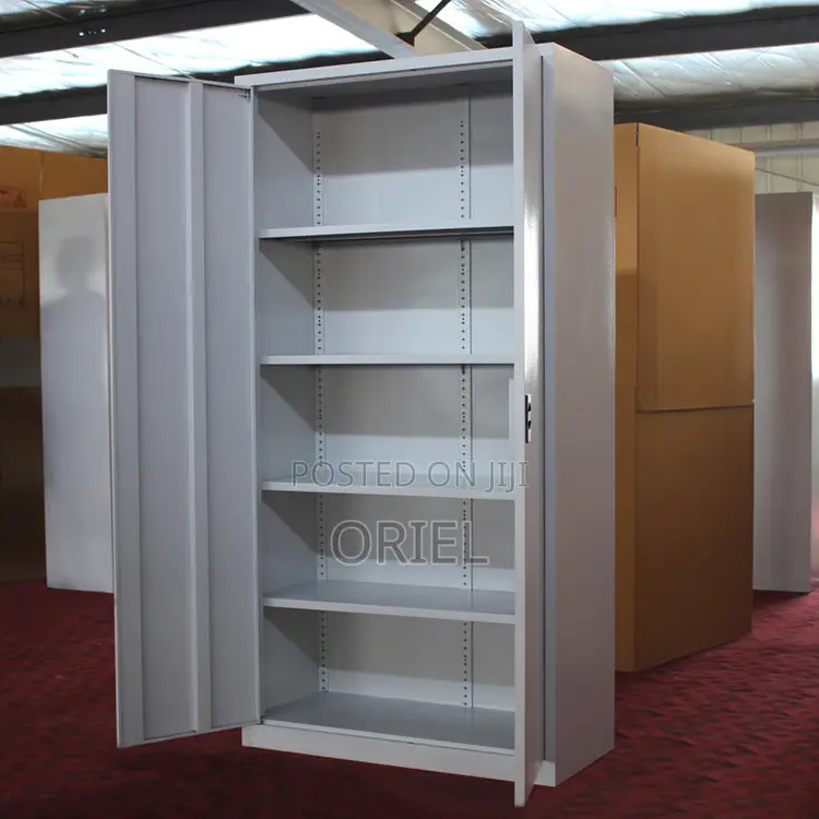 Office Cabinet : 2-Door Steel Metal Filing Cabinet