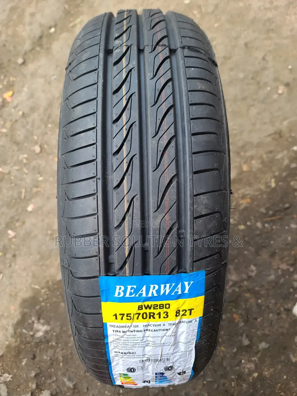 175 /70 R13 Bearway Tyres 82t Bw280