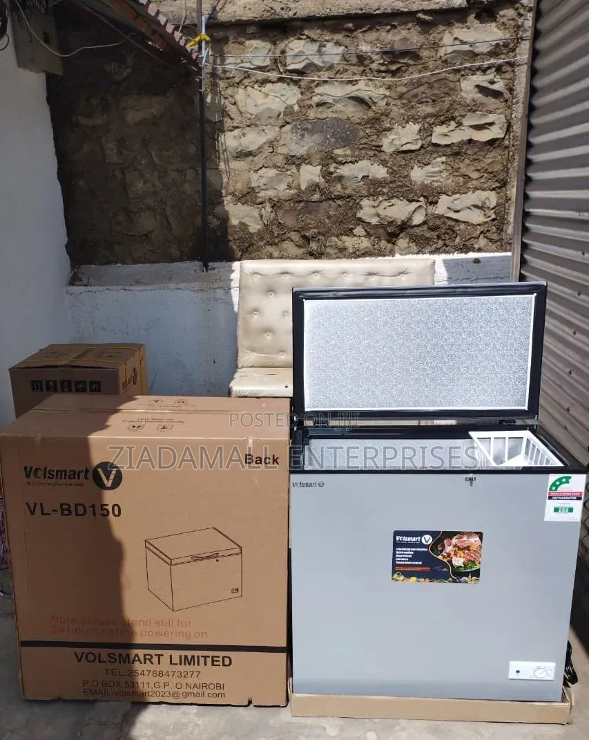Volsmart Freezer 150 Litres ,Reliable Cooling for Every Home
