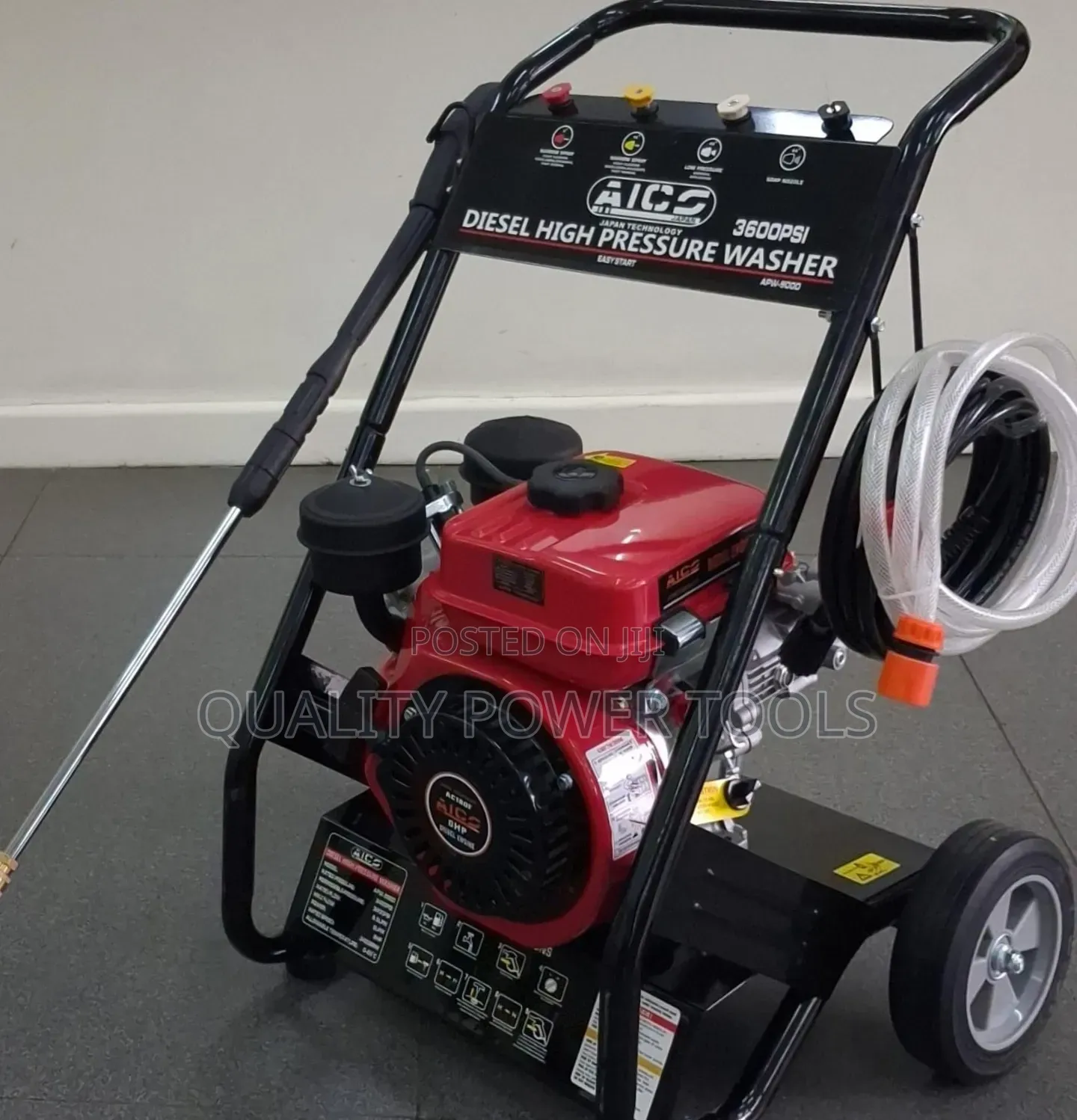 *Apw900daico Japan Diesel*Pressure Washer3600psi With*8hpdiesel Engine