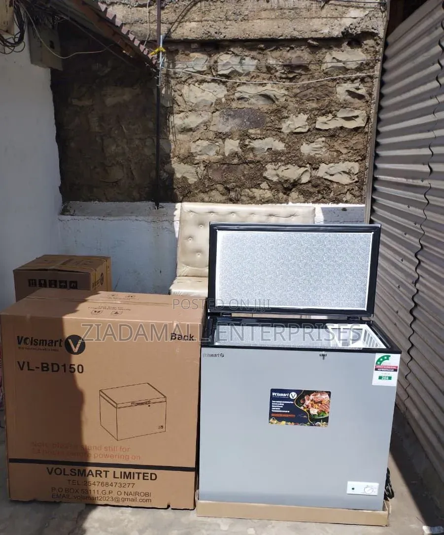Volsmart 150-Litre Deep Freezer,Spacious Storage, Superior Performance
