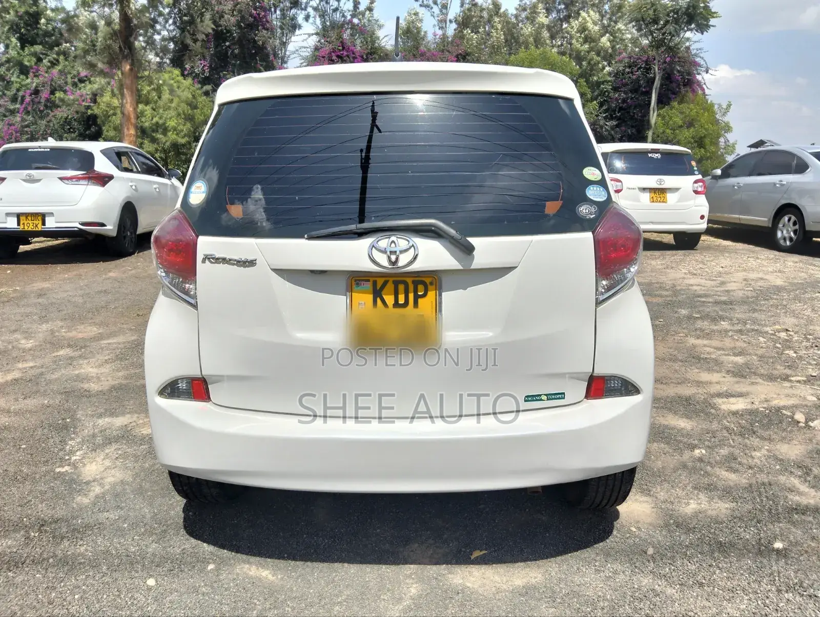 Toyota Ractis 2017 White