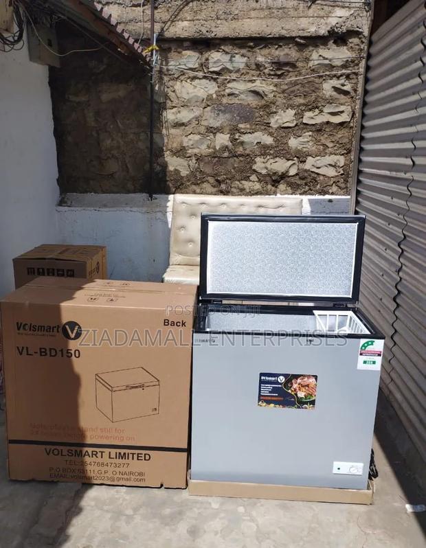 Volsmart 150l Chest Freezer,Compact Size, Maximum Freshness