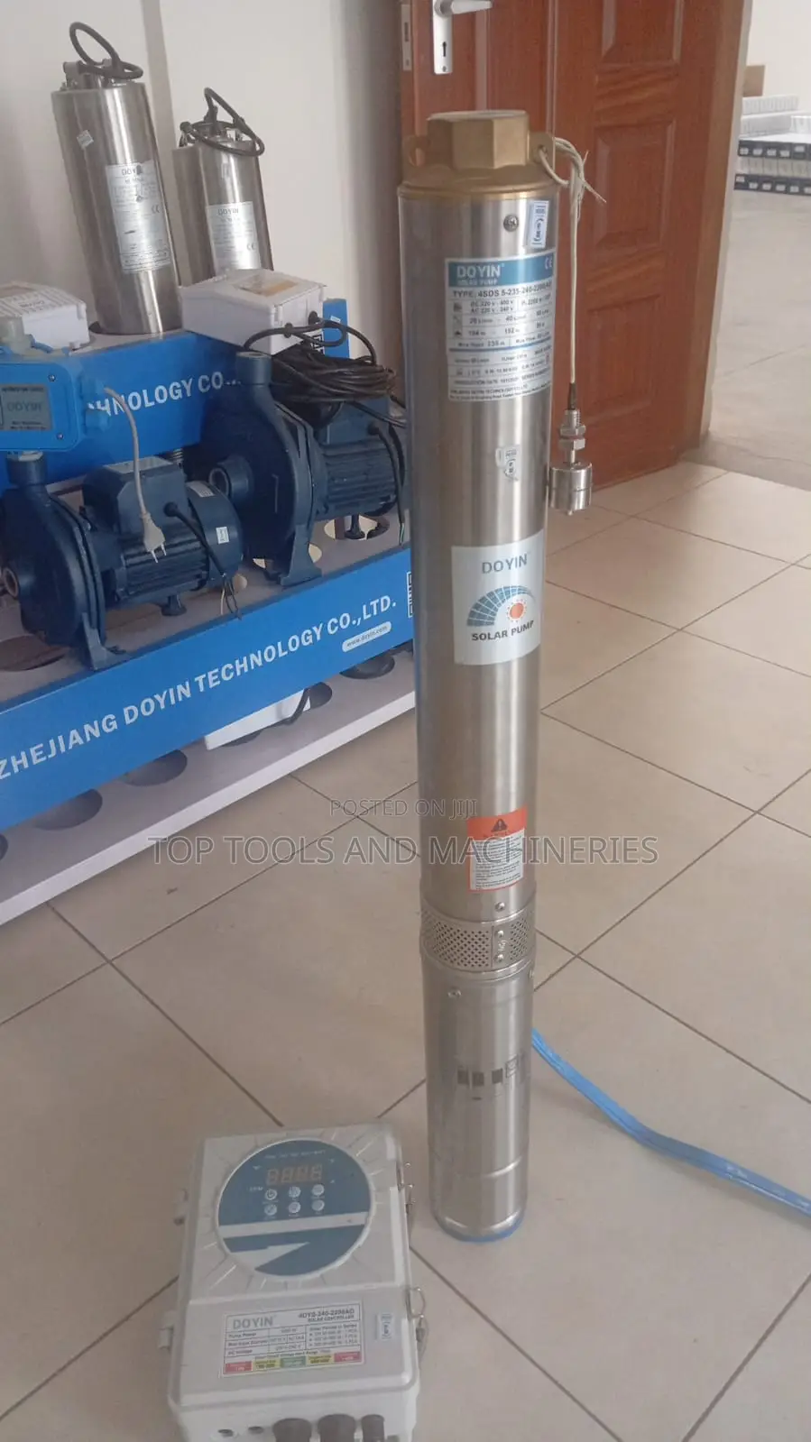 Doyin 3hp 2200w 5000l/Hr Ac/Dc Hybrid Solar Submersible Pump