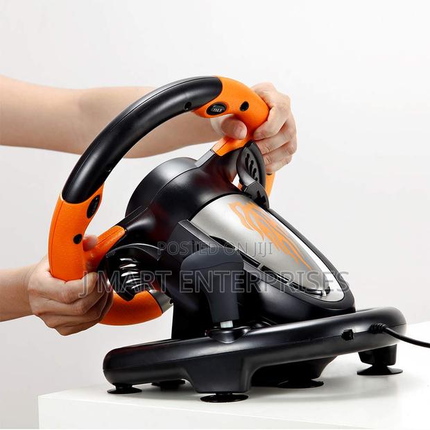 V3 Pro Gaming Steering Wheel for Pc, Ps4, Xbox Switch - thumbnail 2
