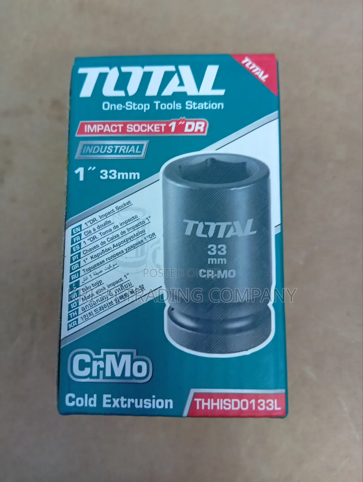 Total 1" Dr. Impact Socket