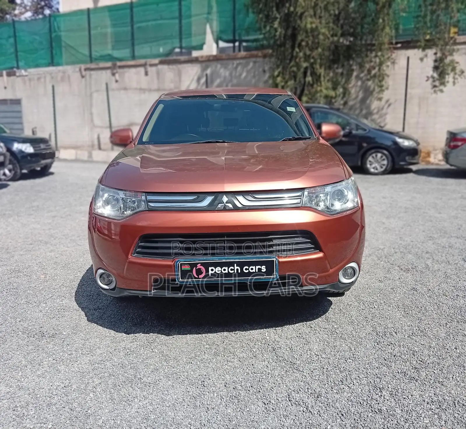 Mitsubishi Outlander 2013 Orange