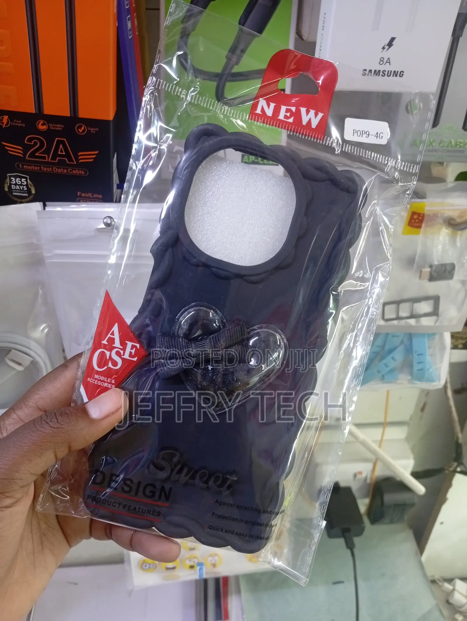 iPhone 15 Pro Coquette/Kawaii Style With Wavy Edges Case