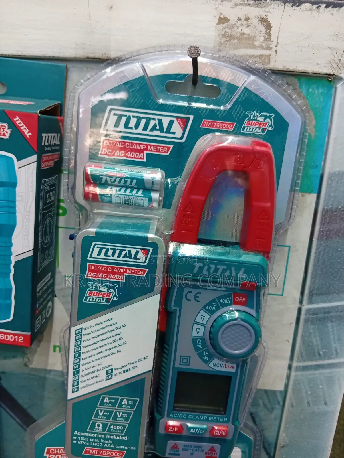 Dc/Ac Clamp Meter 400a – Digital Multimeter Tester