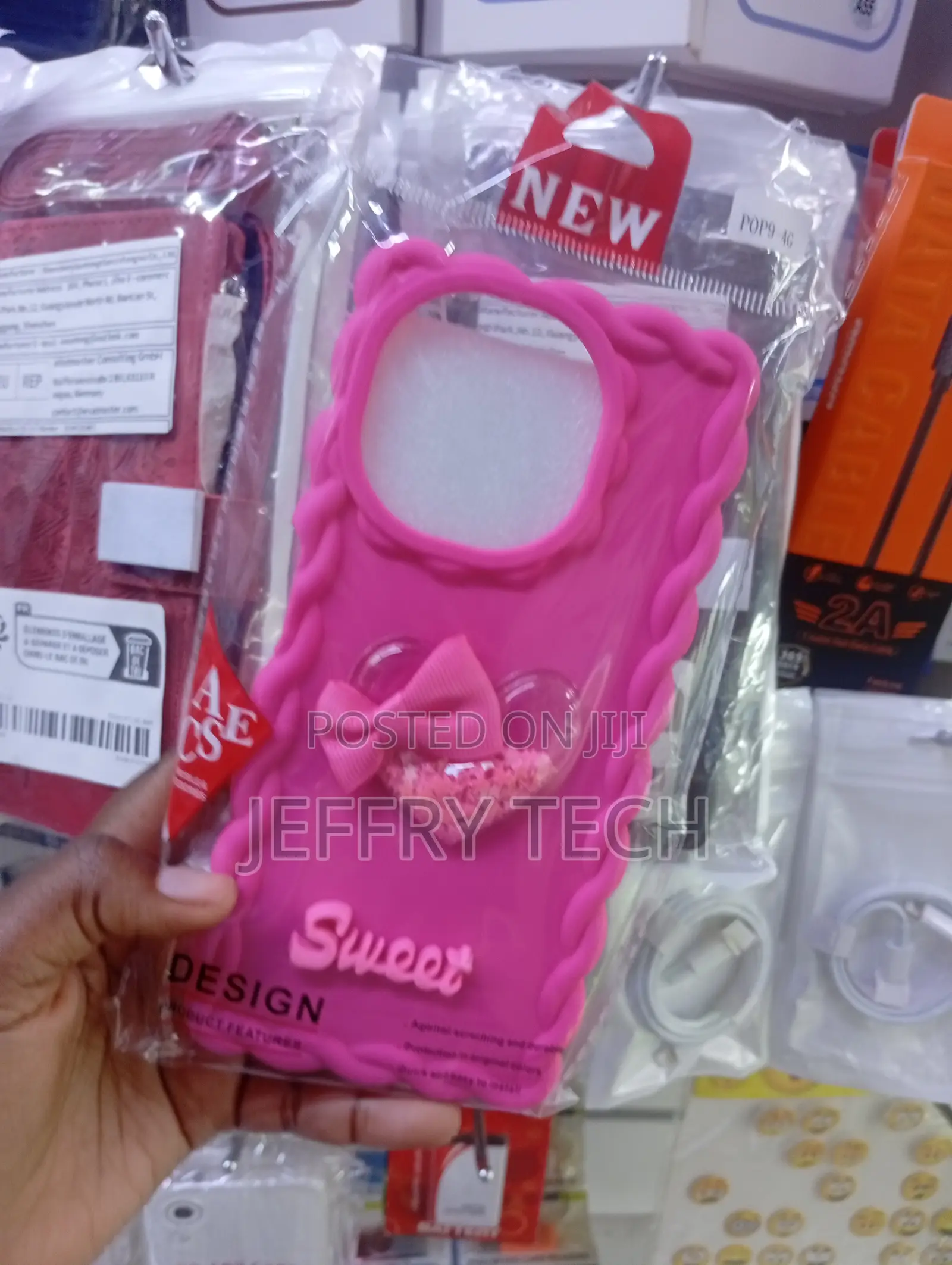Tecno Pop 8 "Sweet Bow Knot" Design Case