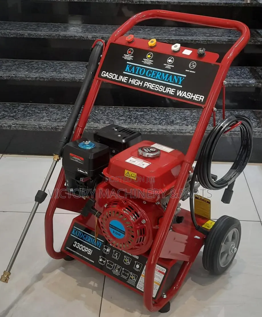 Kpw800 Kato Germany Petrol Pressure Washer – 3300 Psi, 8.0hp Engine
