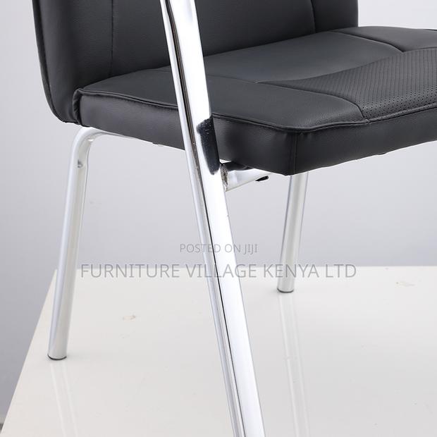 Leather Waiting Room Chair - thumbnail 3