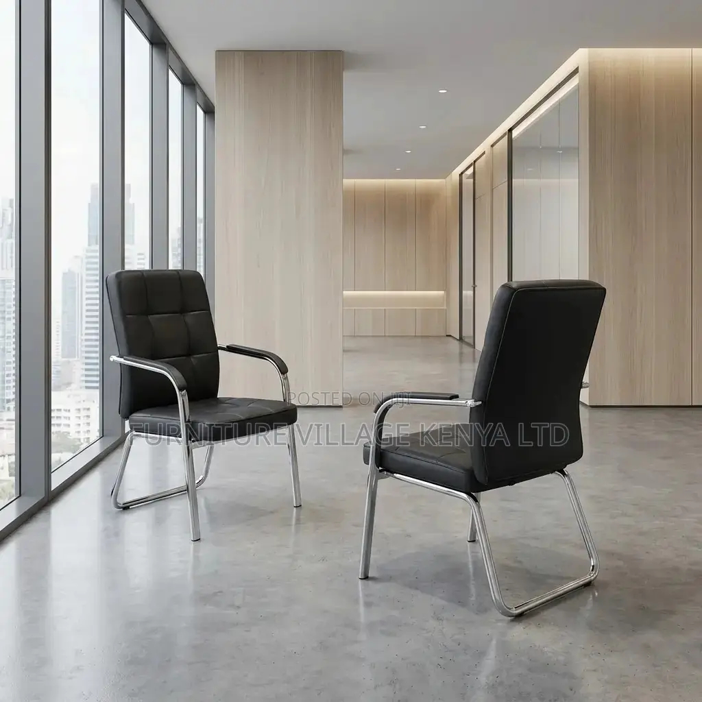 Leather Waiting Room Chair