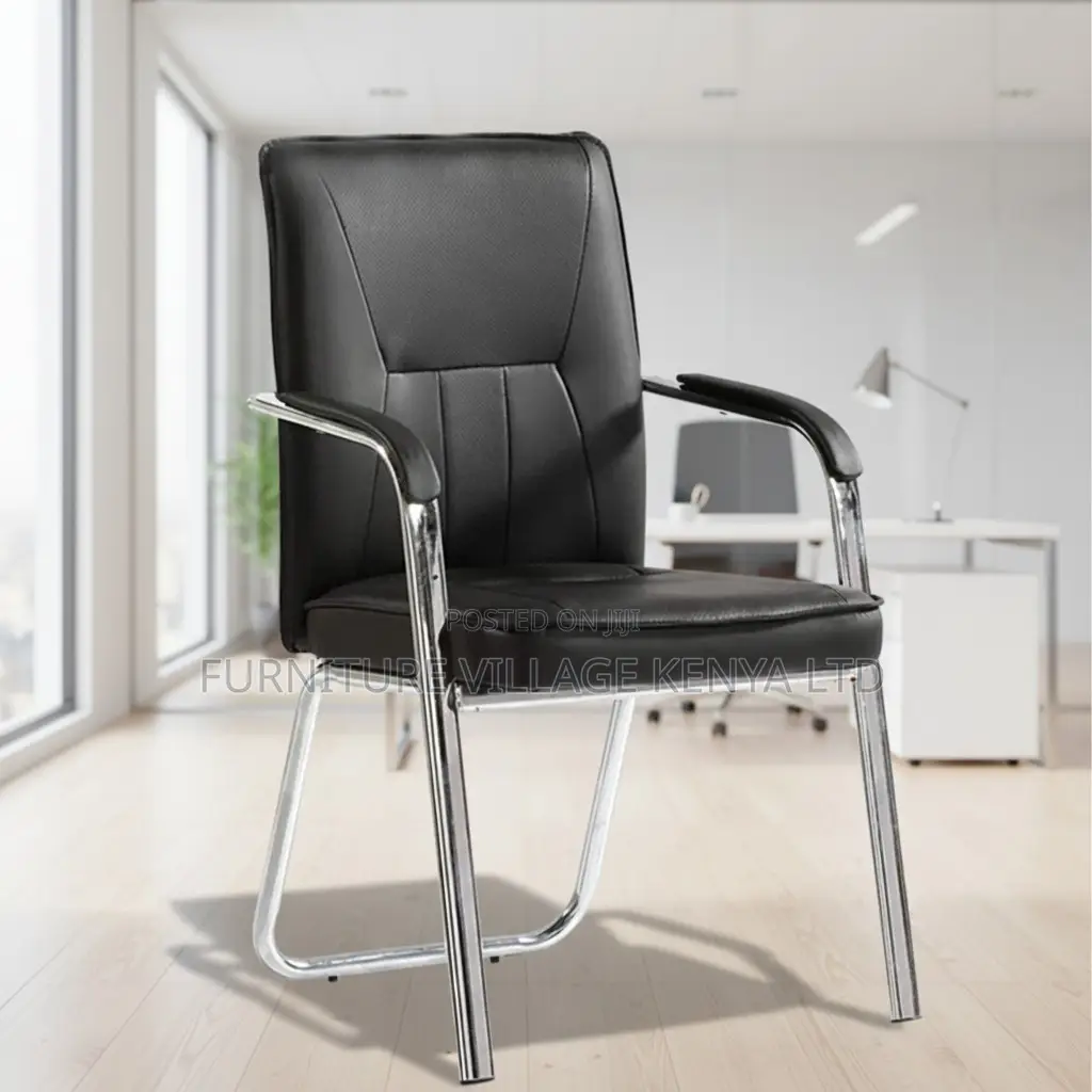 Leather Waiting Room Chair