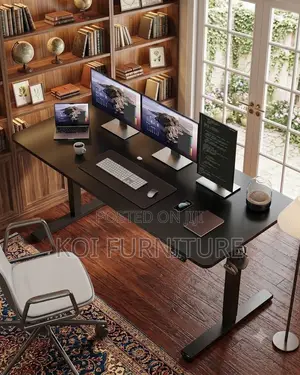Office Desk; 1200mm Ergonomic Stylke Electric Adjustable Office Desk