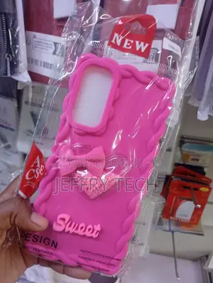 Samsung Galaxy A25 5g Vibrant Fuchsia Pink "Sweet" Phone Case,