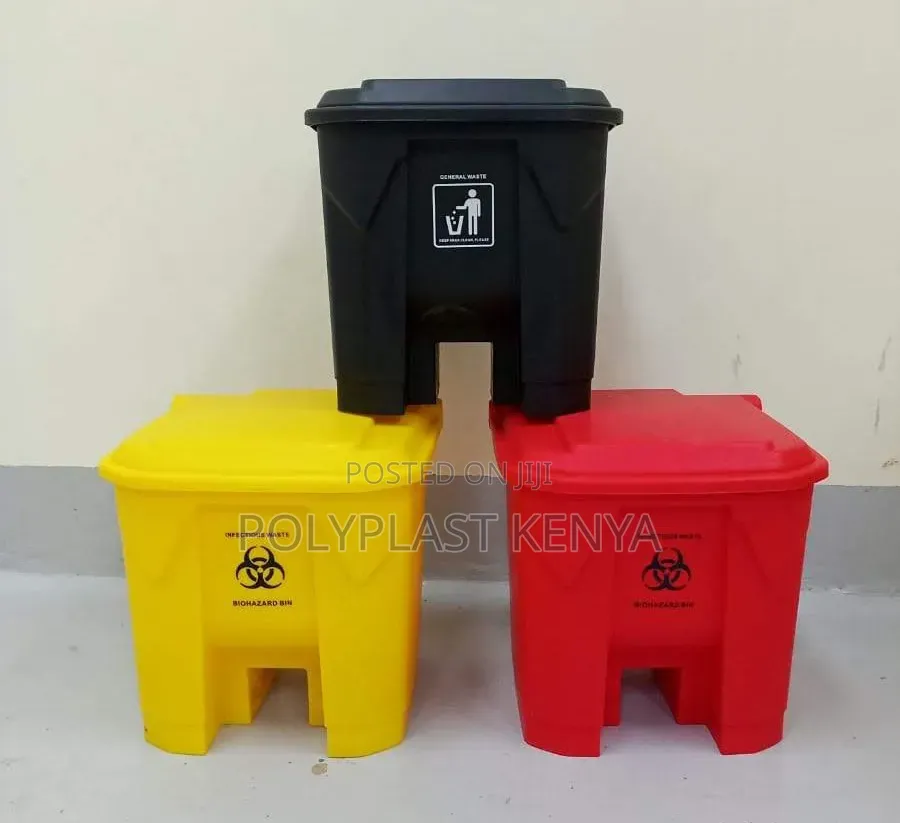 Biohazard Pedal Bin / Waste Bin 30litres