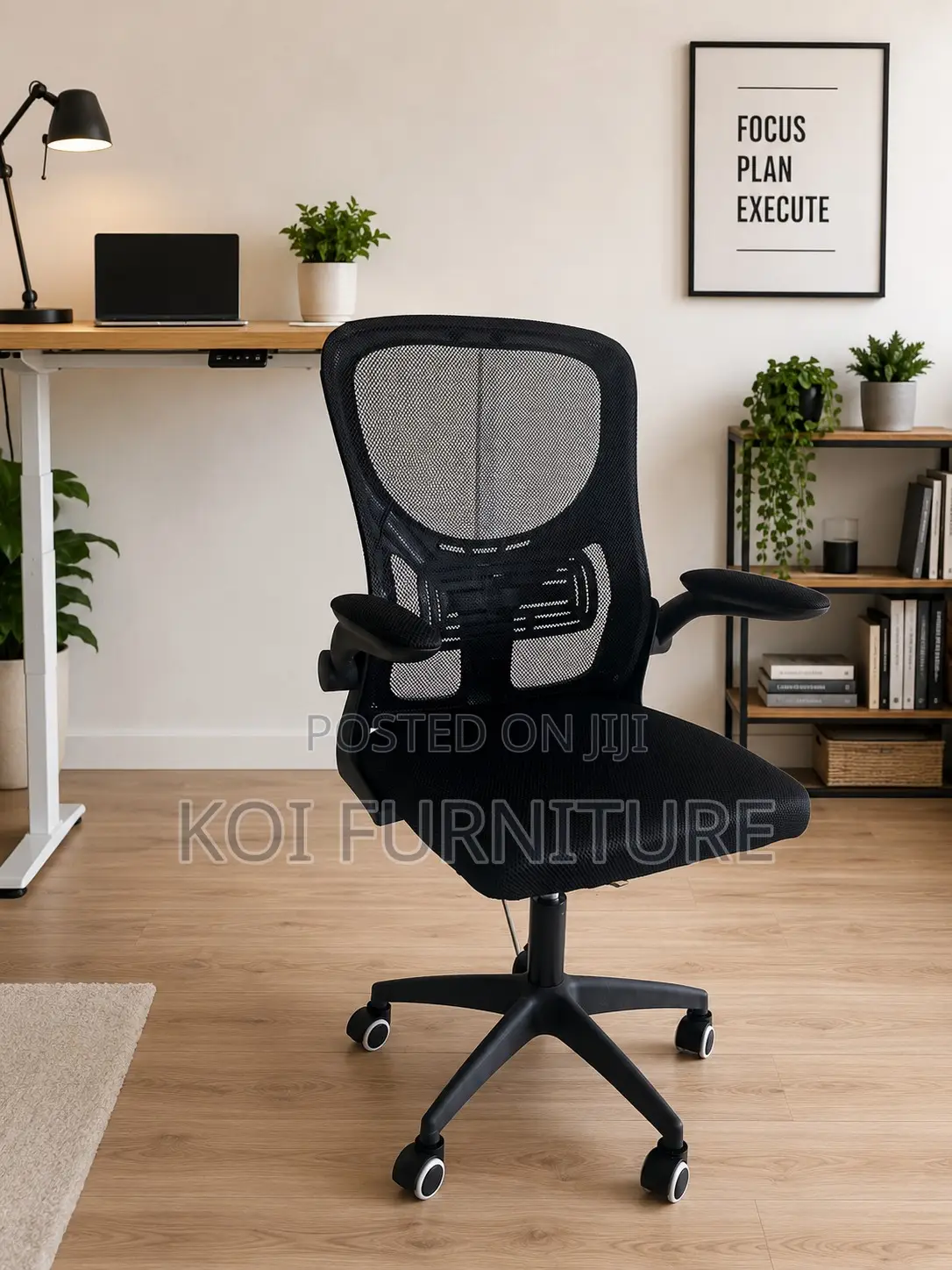 Office Chairs; Ergonomic Supportive Office Fabric Chairs