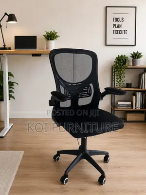 Office Chairs; Ergonomic Supportive Office Fabric Chairs