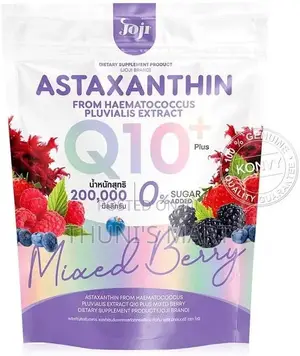 Joji Astaxanthin Q10 Plus Mixed Berry |Dietary Supplement Drink Powder