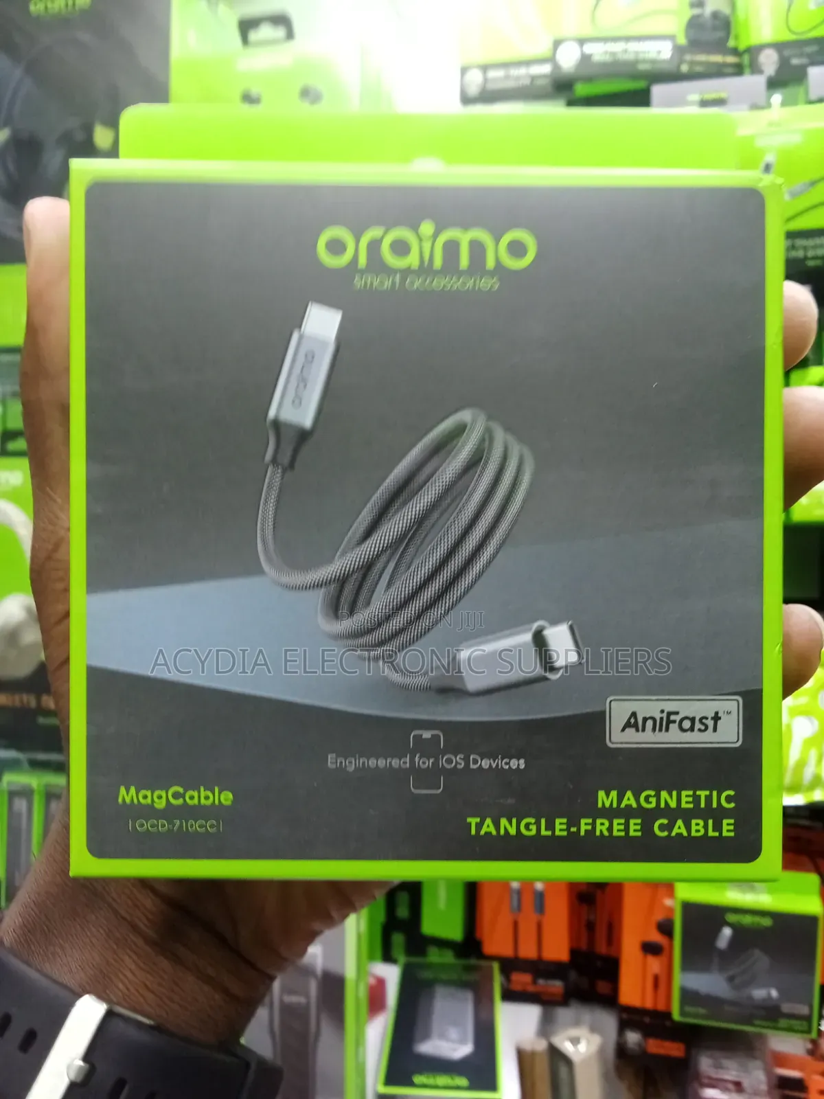 Oraimo Magcable 1m 20w Type-C to Type-C Data Cable