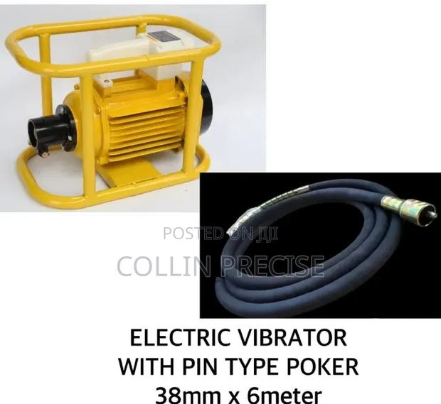 38mm Electric Poker Vibrator 6m With With Pin Type