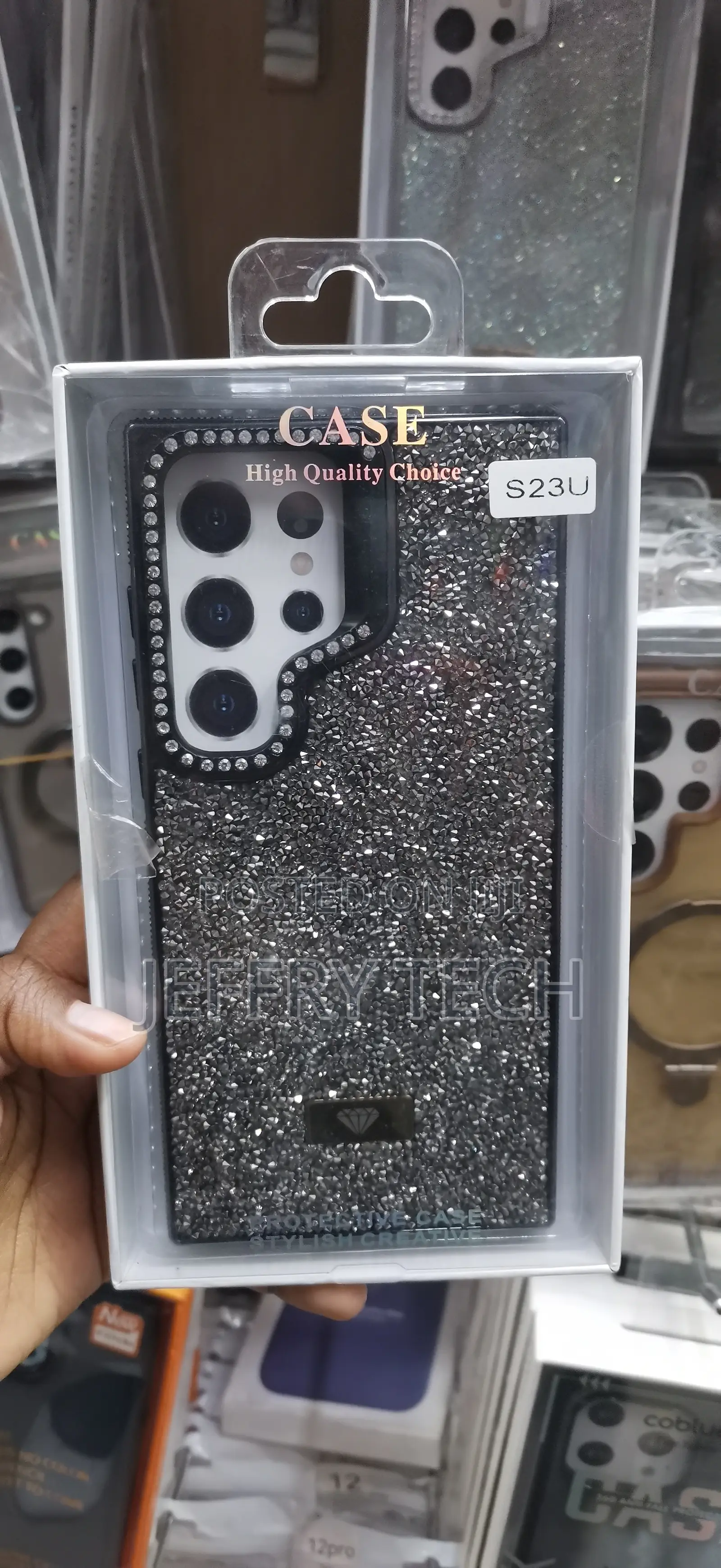 Samsung Galaxy S24 Ultra Crystal-Encrusted Finish Case