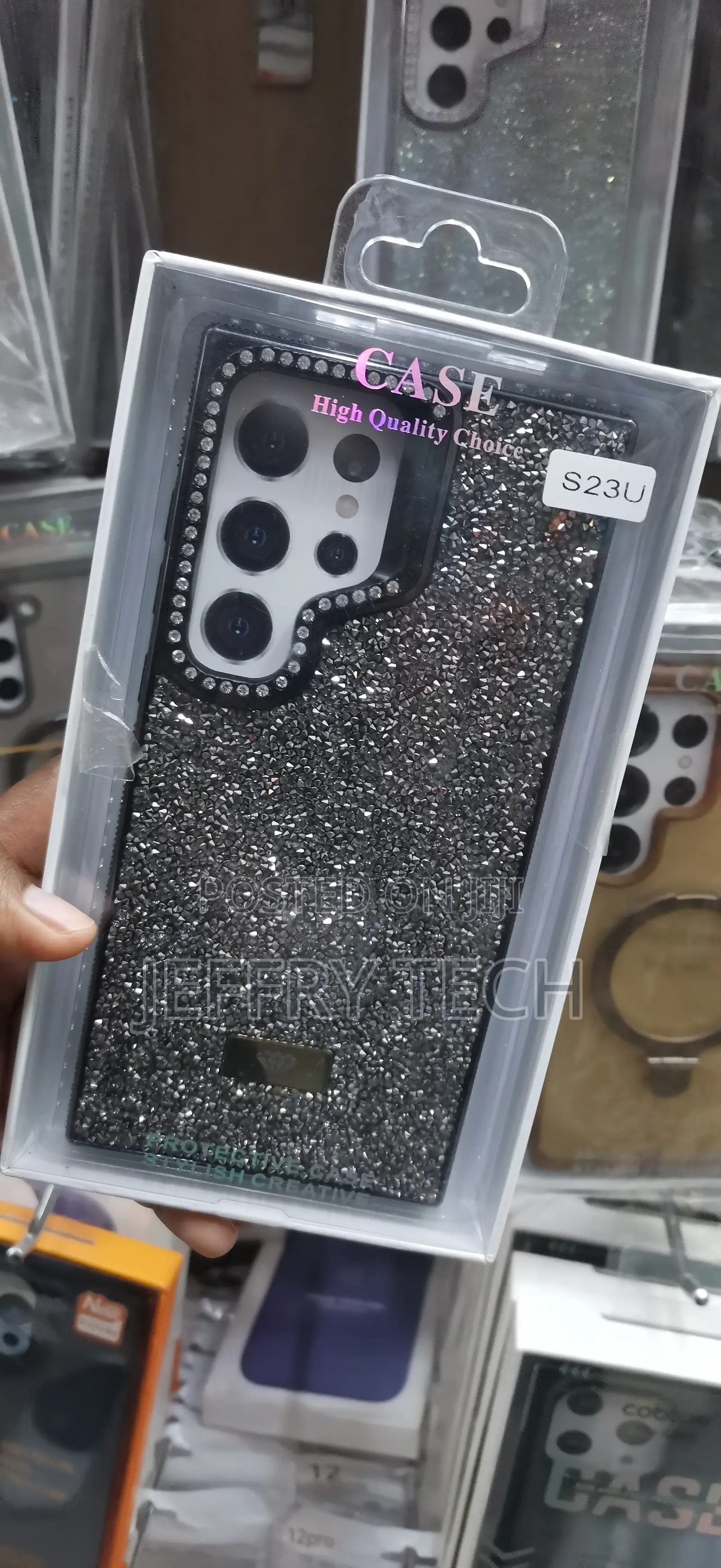 Samsung Galaxy S24 Ultra Crystal-Encrusted Finish Case