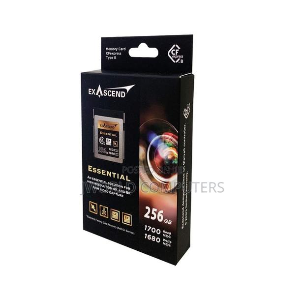 Exascend Essential 256gb Cf Express Type B 1800mb/S